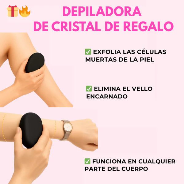 Depiladora Facial 2 en 1: adiós a pinzas o cera.