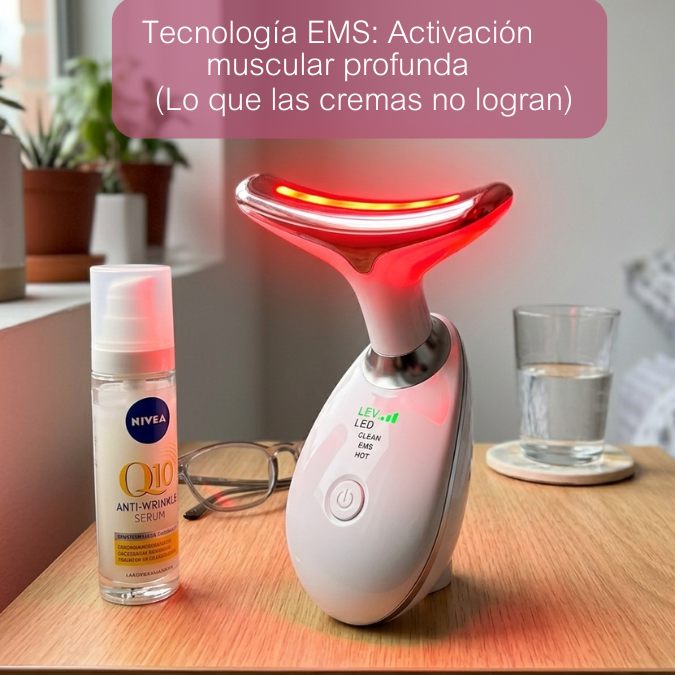 MASAJEADOR FACIAL- REDUCTOR DE PAPADA - OJERAS - ARRUGAS - MANCHAS - ACNÉ