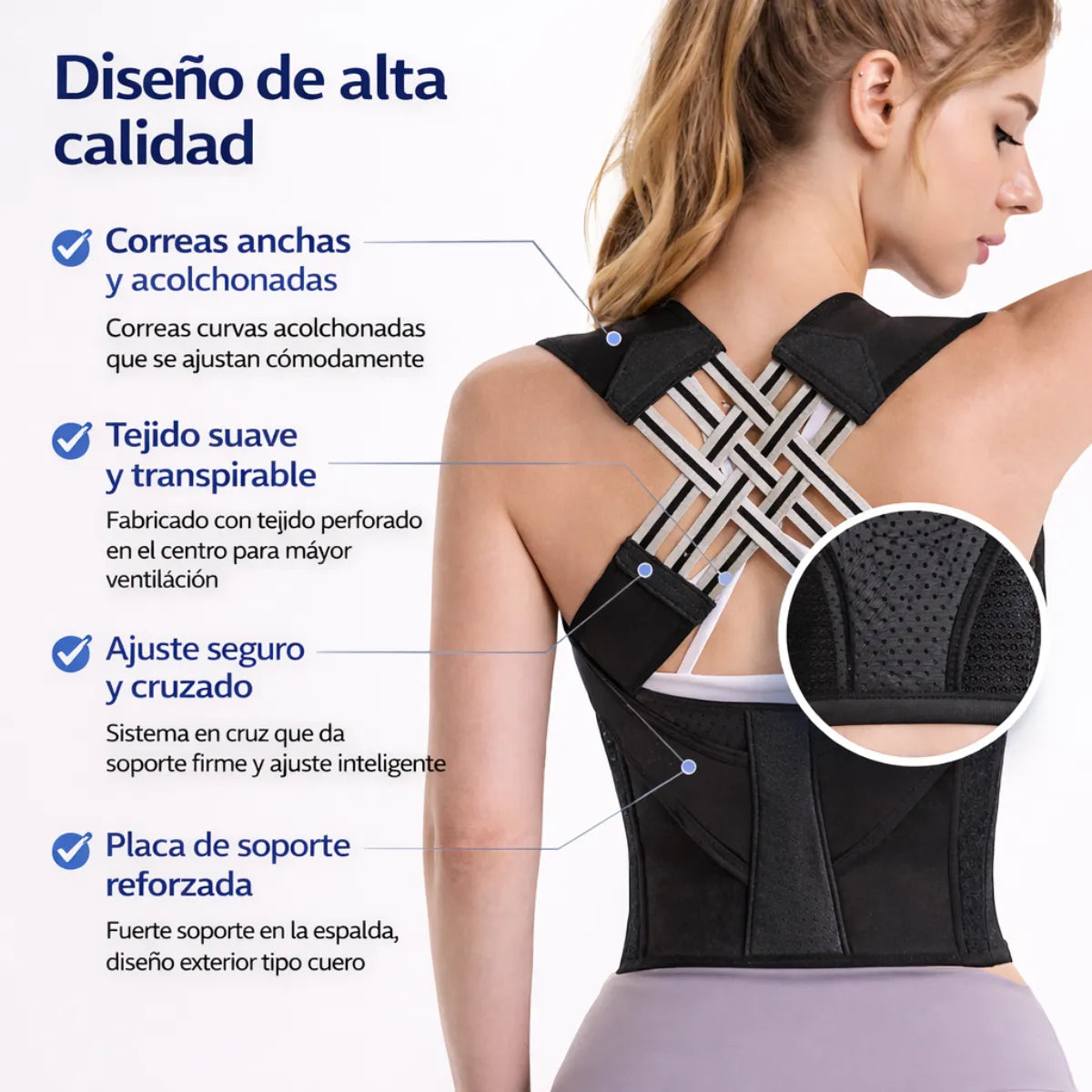 Soporte Postural X-Back: Alivio Inmediato